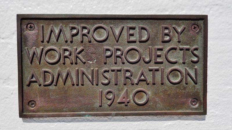 Works Progress Administration Marker image. Click for full size.