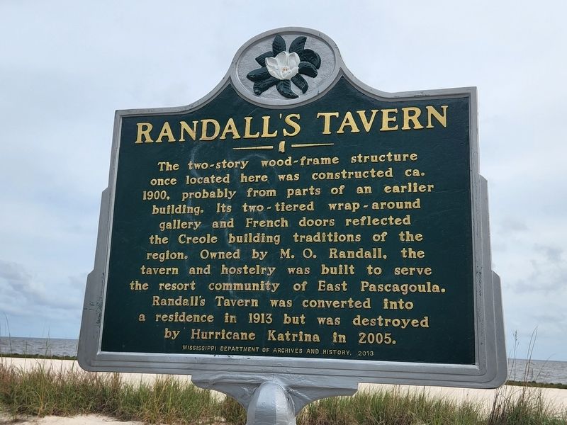 Randall's Tavern Marker image. Click for full size.