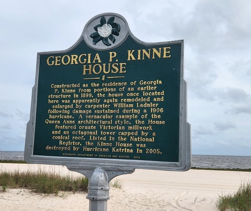 Georgia P. Kinne House Marker. Click for full size. Georgia P. Kinne House Marker image. Click for full size.