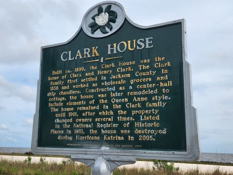 Clark House Marker image. Click for full size.