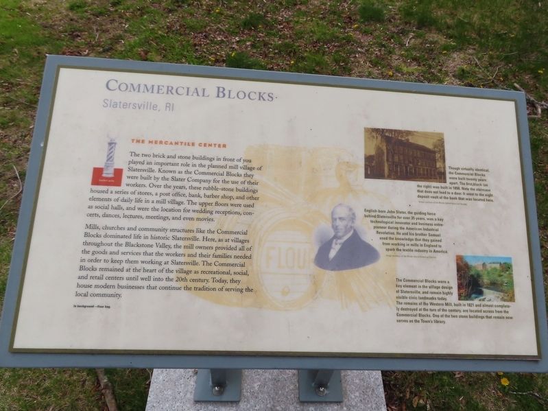 Commercial Blocks Marker. Click for full size. Commercial Blocks Marker image. Click for full size.