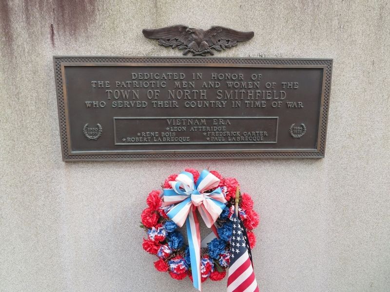 North Smithfield Veterans Monument image. Click for full size.