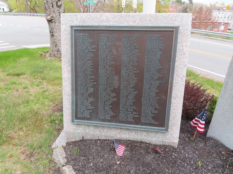 North Smithfield Veterans Monument image. Click for full size.
