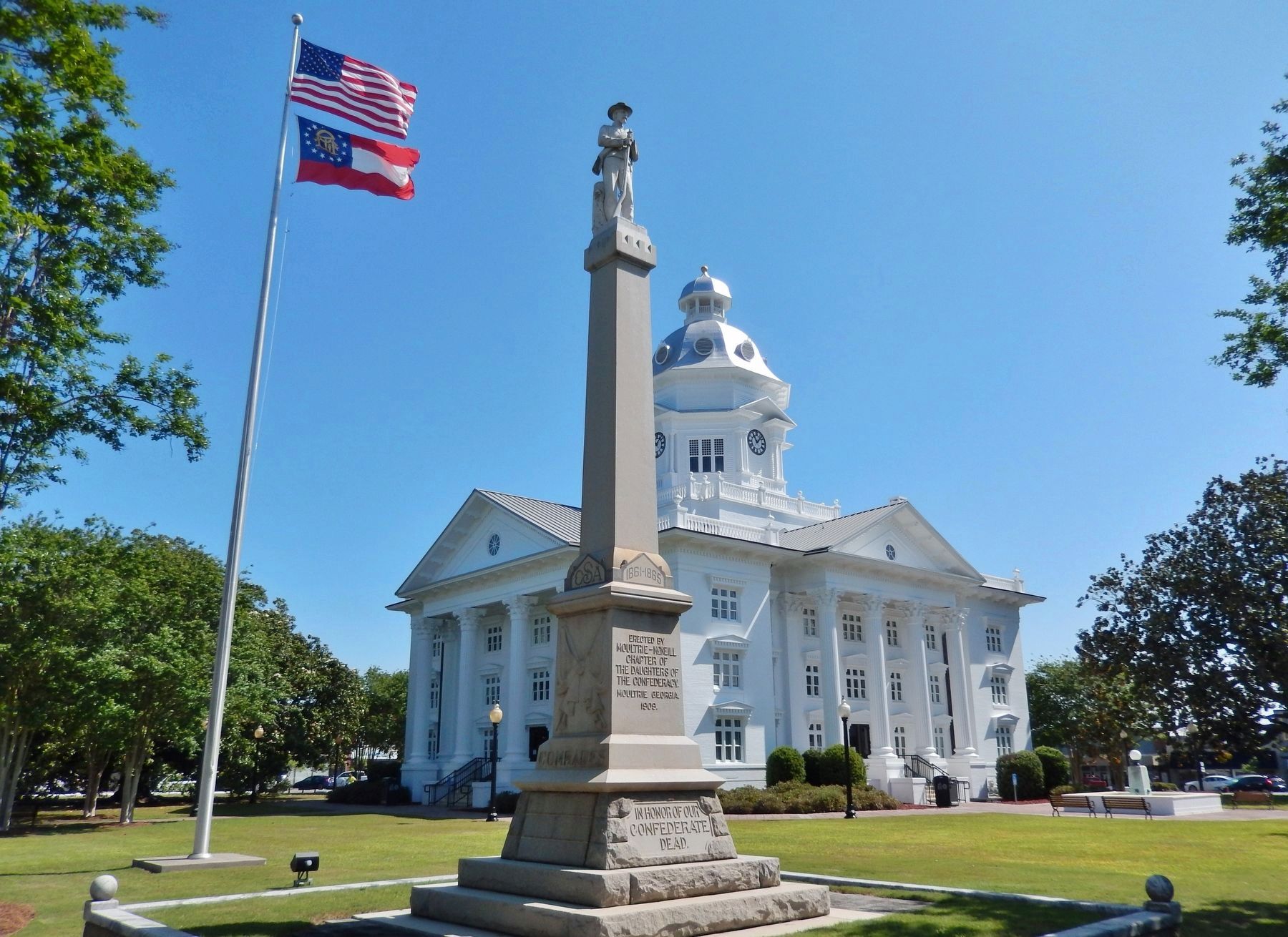 Colquitt County Confederate Monument image. Click for full size.