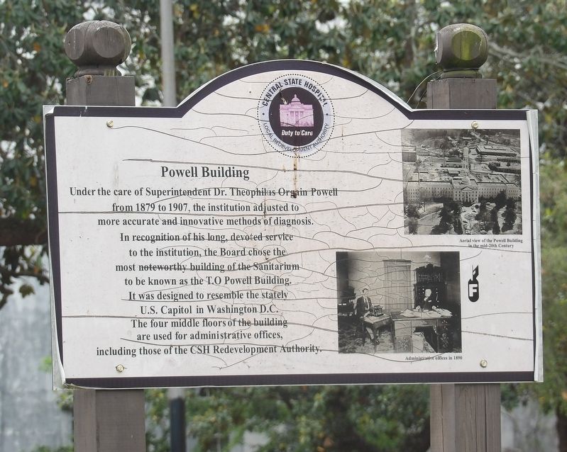 Powell Building Marker image. Click for full size.