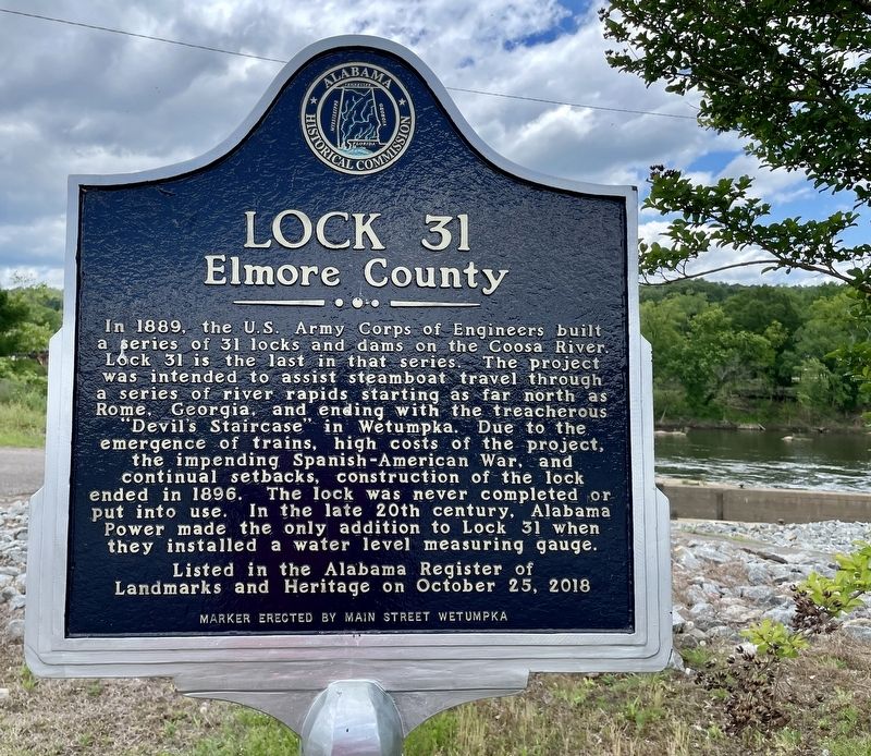 Lock 31 Marker image. Click for full size.