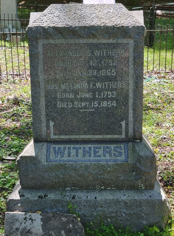 Grave of Alexander Scott Withers image. Click for full size.