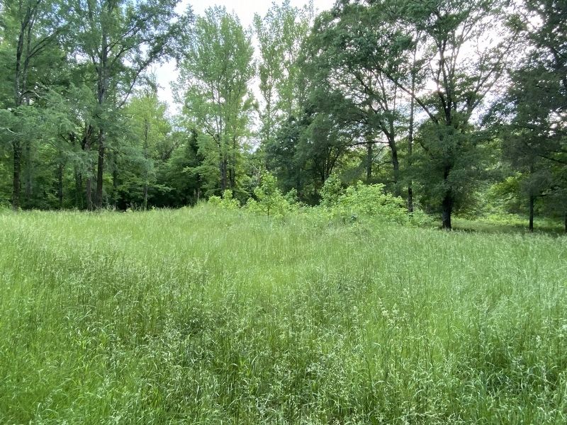 Site of superintendent�s house image. Click for full size.
