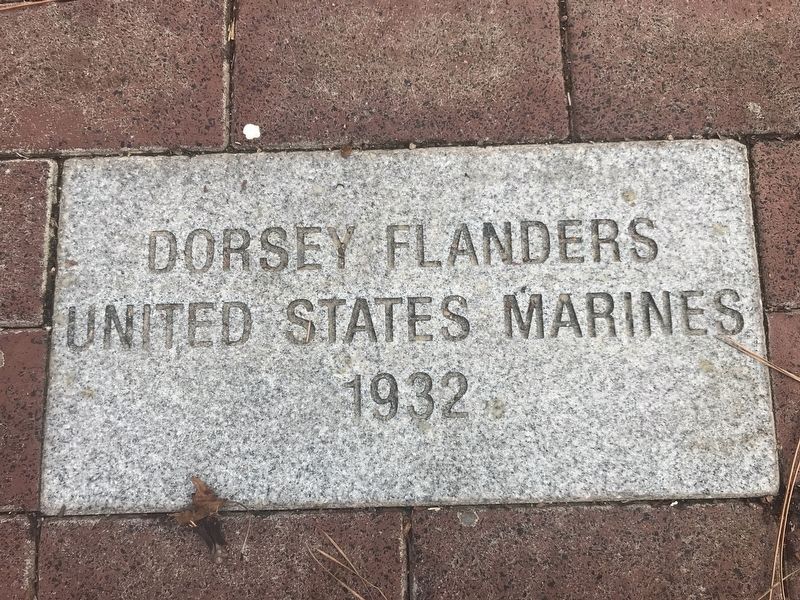 Dorsey Flanders Marker image. Click for full size.