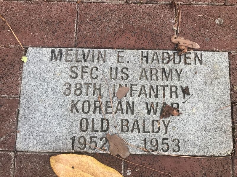 Melvin E. Hadden Marker image. Click for full size.