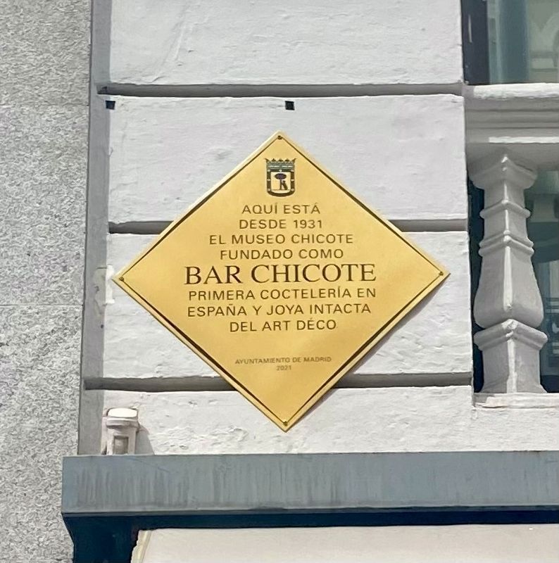 Bar Chicote Marker image. Click for full size.