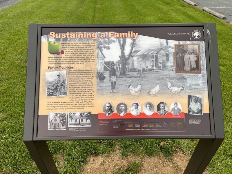 Sustaining a Family Marker image. Click for full size.
