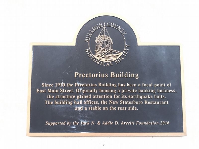 Preetorius Building Marker image. Click for full size.