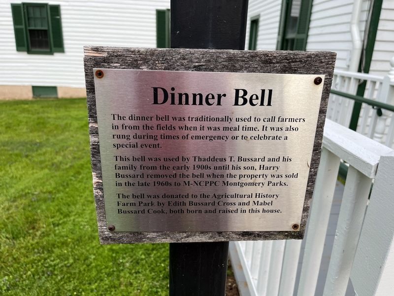 Dinner Bell Marker. Click for full size. Dinner Bell Marker image. Click for full size.
