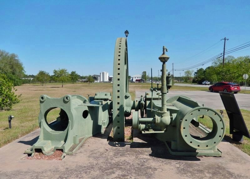 Steam-Driven Ammonia Refrigeration Compressor Exhibit. Click for full size. Steam-Driven Ammonia Refrigeration Compressor Exhibit image. Click for full size.