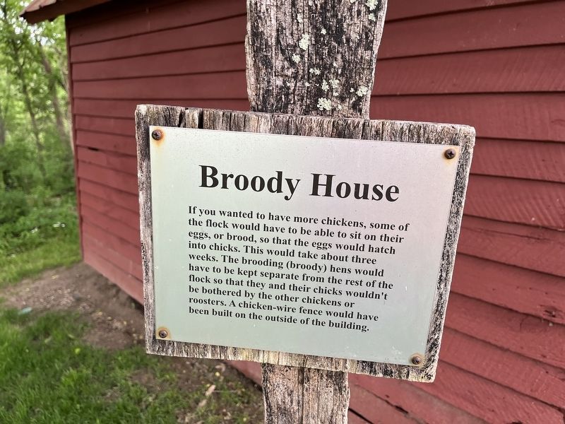 Broody House Marker. Click for full size. Broody House Marker image. Click for full size.