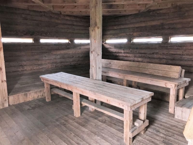 Blockhouse, first floor image. Click for full size.