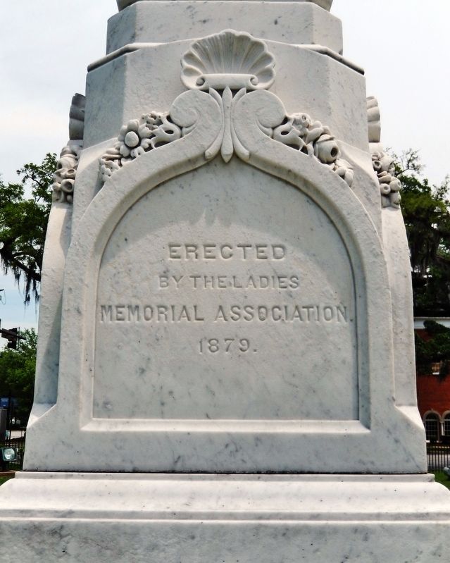 Thomas County Confederate Monument<br>(<i>west face</i>) image. Click for full size.