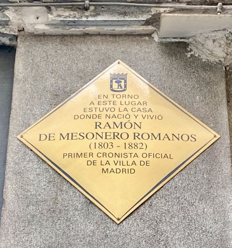 Ram�n de Mesonero Romanos Marker image. Click for full size.