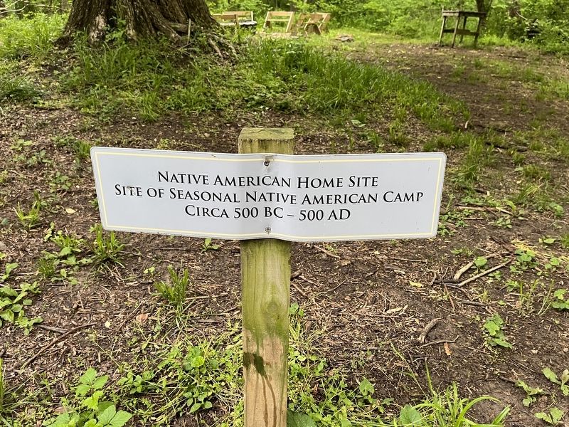 Native American Home Site Marker image. Click for full size.