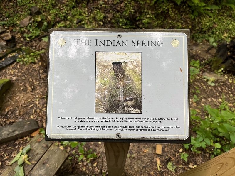 The Indian Spring Marker image. Click for full size.