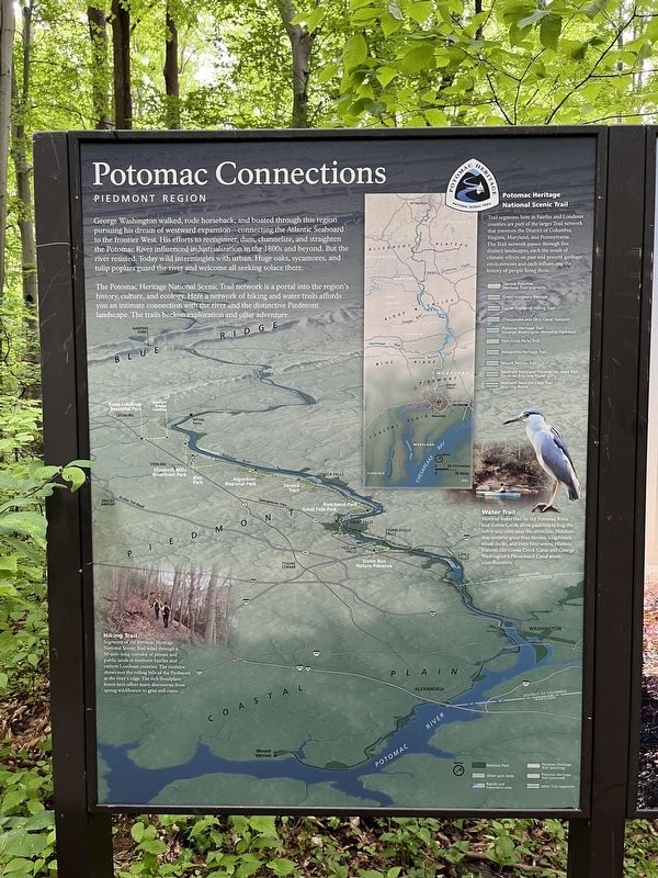Potomac Connections Marker. Click for full size. Potomac Connections Marker image. Click for full size.