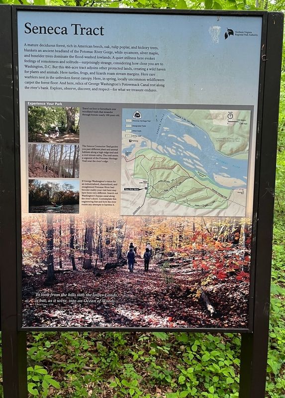 Seneca Tract Marker image. Click for full size.