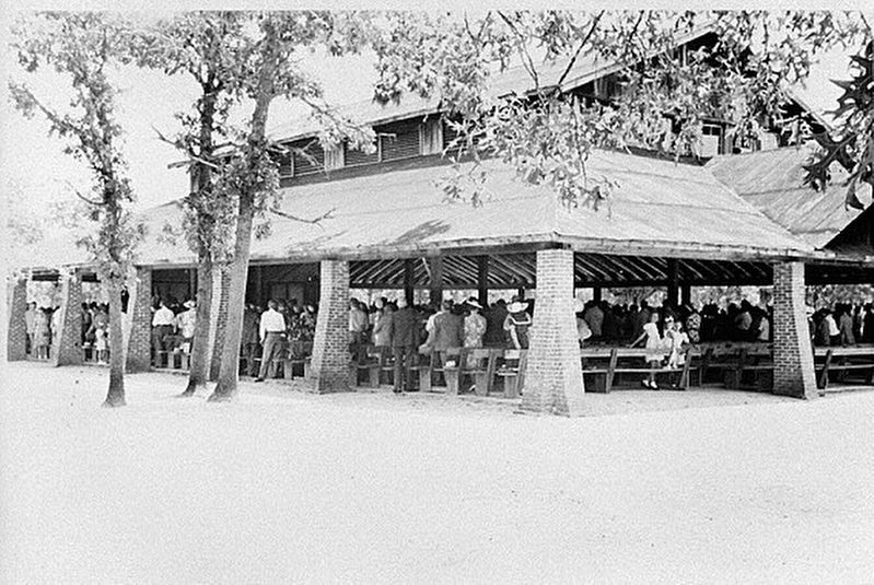 Tattnall Campground in the early 1940s. Click for full size. Tattnall Campground in the early 1940s image. Click for full size.