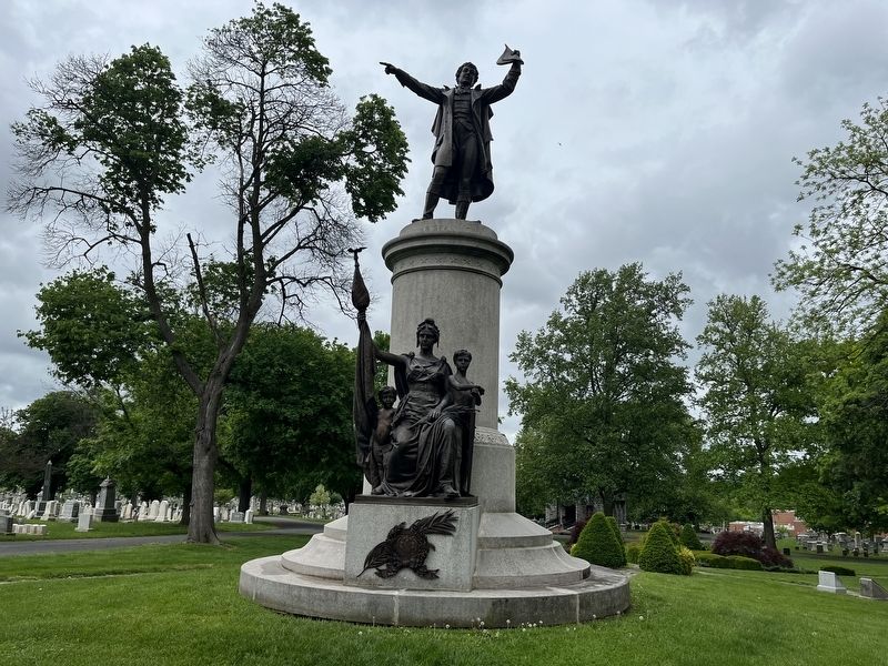 The Francis Scott Key Memorial and Grave Site. Click for full size. The Francis Scott Key Memorial and Grave Site image. Click for full size.