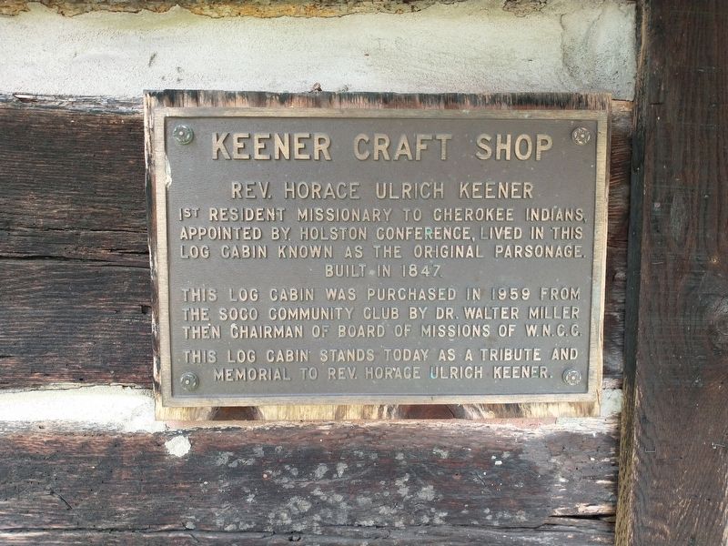 Keener Craft Shop Marker image. Click for full size.