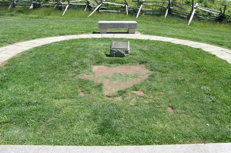 Eternal Light Peace Memorial plaque site. Click for full size. Eternal Light Peace Memorial plaque site image. Click for full size.