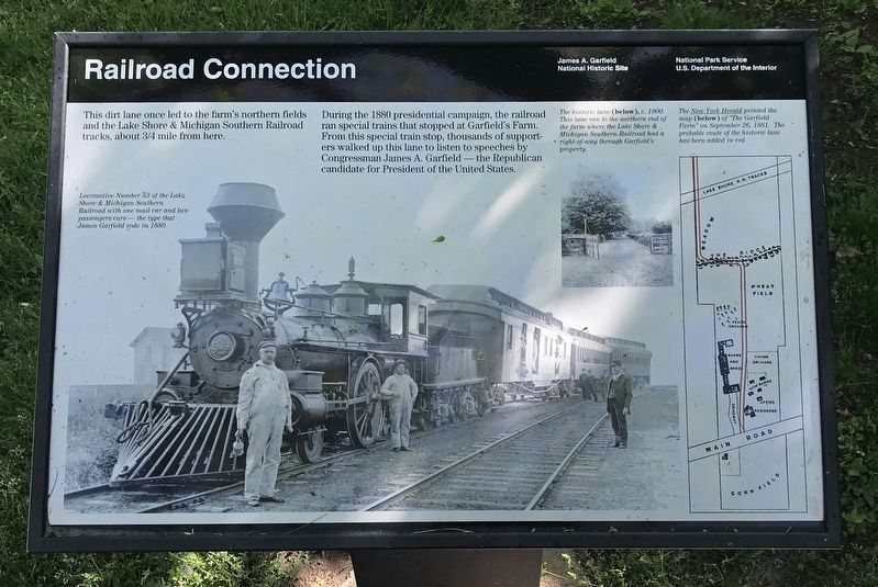 Railroad Connection Marker image. Click for full size.
