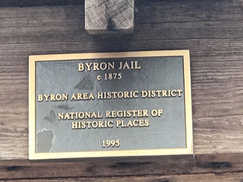 Byron Jail Marker image. Click for full size.
