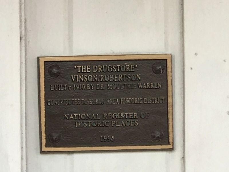 “The Drugstore” Marker. Click for full size. “The Drugstore” Marker image. Click for full size.