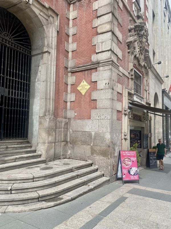 F�lix Lope de Vega Marker - wide view image. Click for full size.
