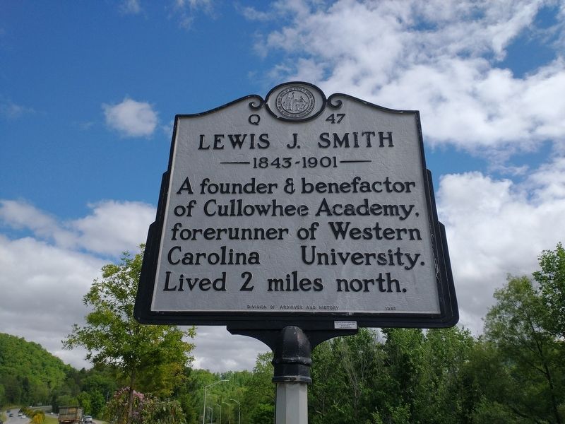 Lewis J. Smith Marker image. Click for full size.