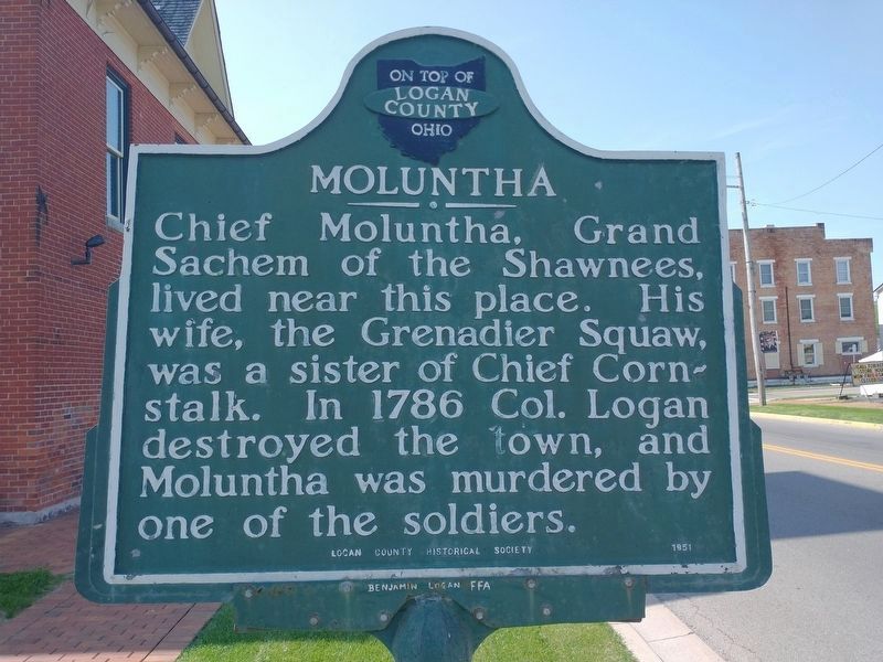 Moluntha side of the marker image. Click for full size.