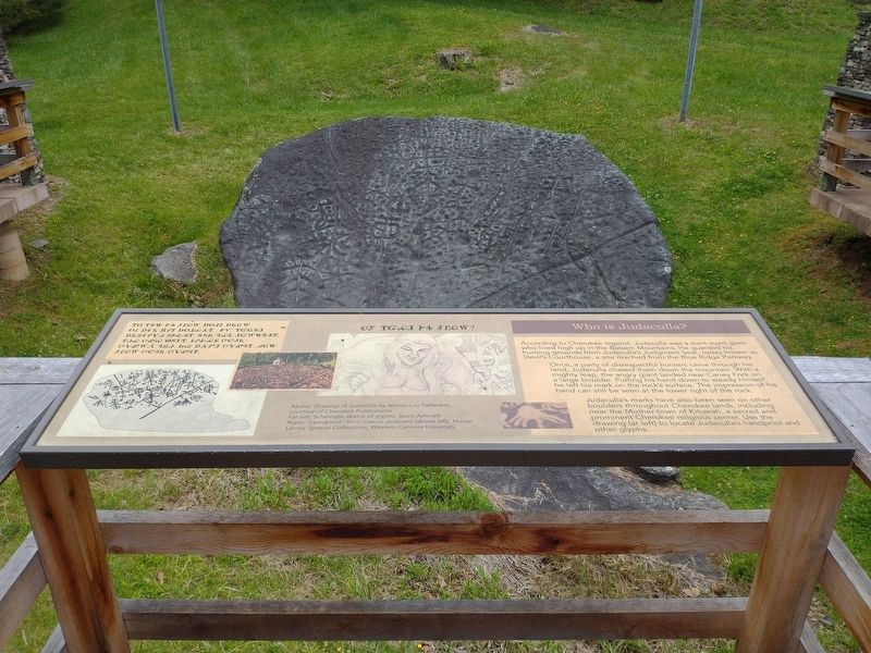 Who is Judaculla? Marker image. Click for full size.