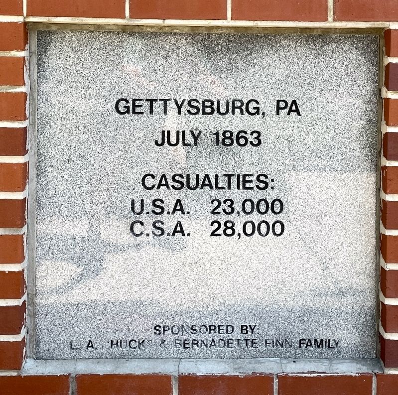 Gettysburg, PA Marker. Click for full size. Gettysburg, PA Marker image. Click for full size.