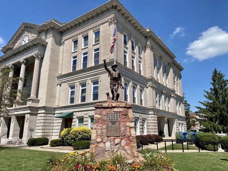 Putnam County World War I Memorial. Click for full size. Putnam County World War I Memorial image. Click for full size.