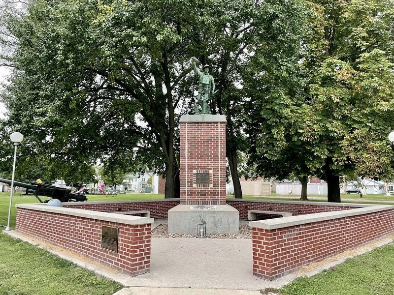 Woodville World War I Memorial. Click for full size. Woodville World War I Memorial image. Click for full size.