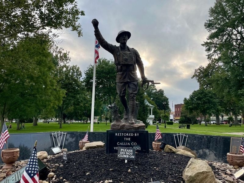 Gallia County Veterans Memorial image. Click for full size.