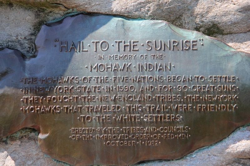 "Hail to the Sunrise" Marker image. Click for full size.