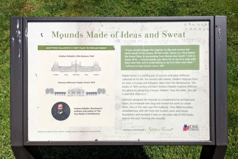 Mounds Made of Ideas and Sweat Marker. Click for full size. Mounds Made of Ideas and Sweat Marker image. Click for full size.