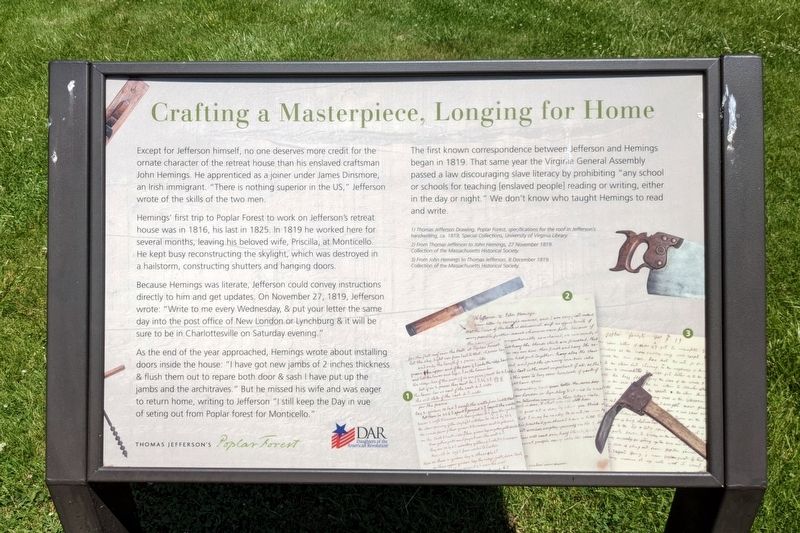 Crafting a Masterpiece, Longing for Home Marker image. Click for full size.