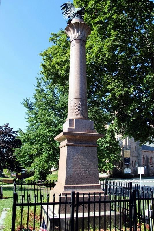 Greenfield Civil War Monument image. Click for more information.