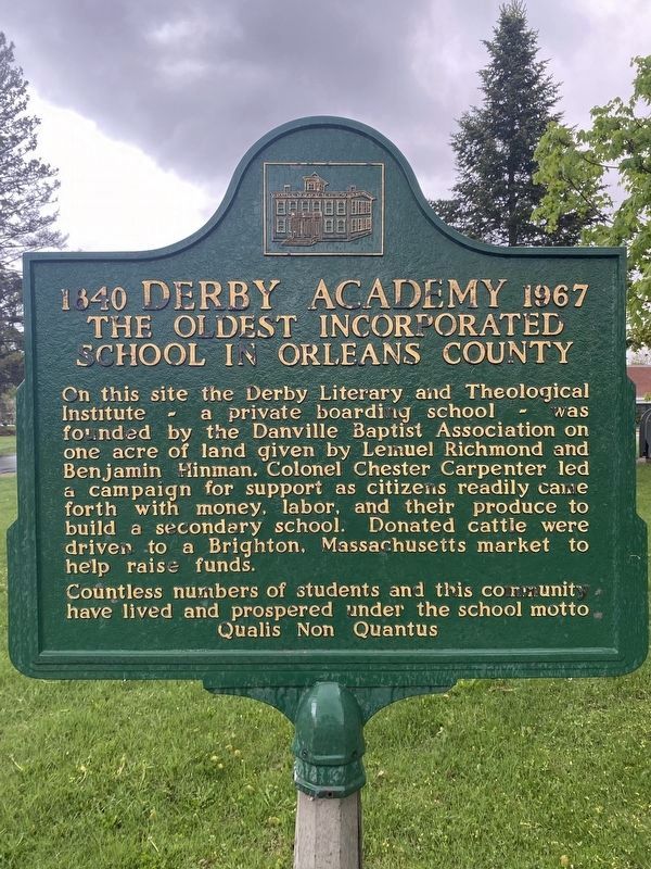 Derby Academy Marker image. Click for full size.