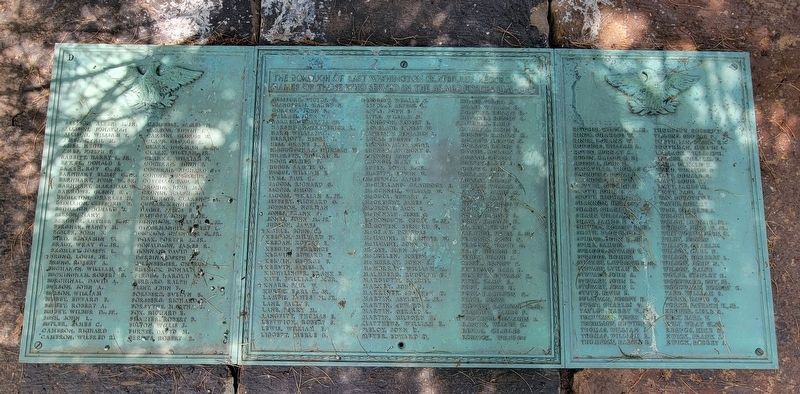 East Washington World War II Memorial image. Click for full size.