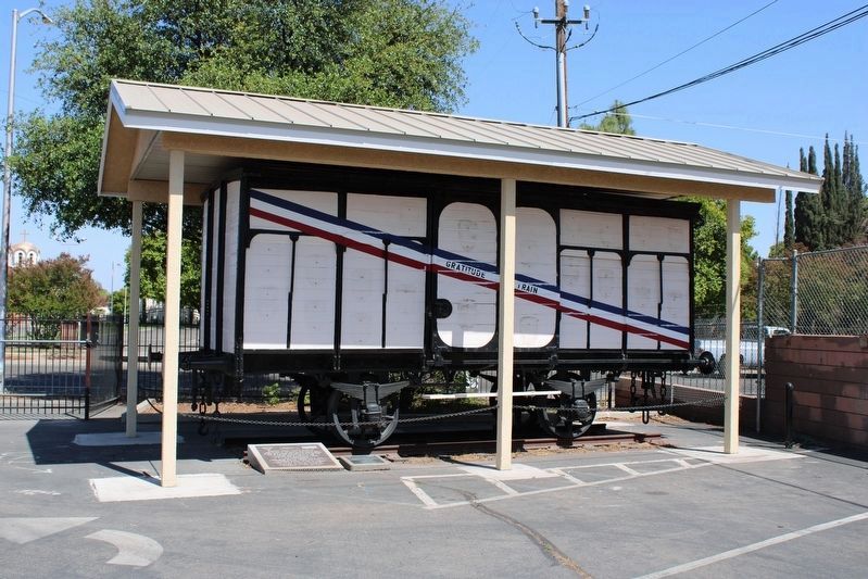 French Merci Train Boxcar Cover image. Click for full size.