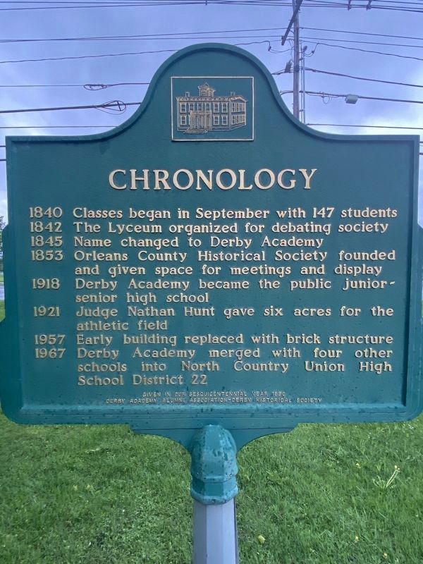 Derby Academy Marker image. Click for full size.